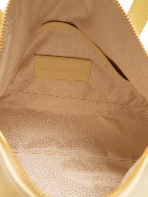 BLOOM  Geanta de mana, cu bareta de umar ghimbir - Genți femei