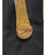 BORBONESE ECLIPSE Geanta de cumparaturi negru / natural op - Genți femei - 3