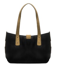 BORBONESE ECLIPSE Geanta de cumparaturi negru / natural op - Genți femei - 4