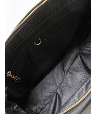 BORBONESE ECLIPSE Geanta de cumparaturi negru / natural op - Genți femei - 5