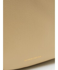 BORBONESE BLOOM Geanta de umar, piele nisip - Genți femei - 3