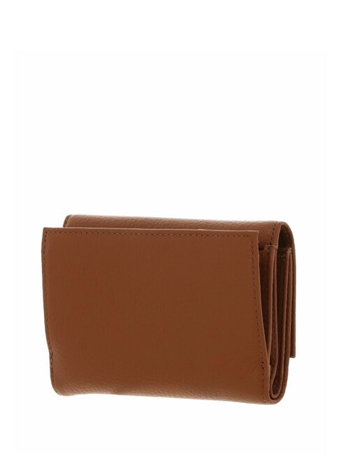 METALLIC SOFT Portofel dublu din piele ciocanita CUIR - Portofele femei