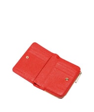 COCCINELLE METALLIC SOFT Portofel mic din piele gazpacho - Portofele femei - 2