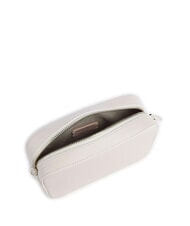 COCCINELLE TEBE Geanta de umar din piele texturata alb - Genți femei - 3