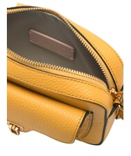 COCCINELLE BEAT SOFT Mini geanta din piele texturata însorită - Genți femei - 3