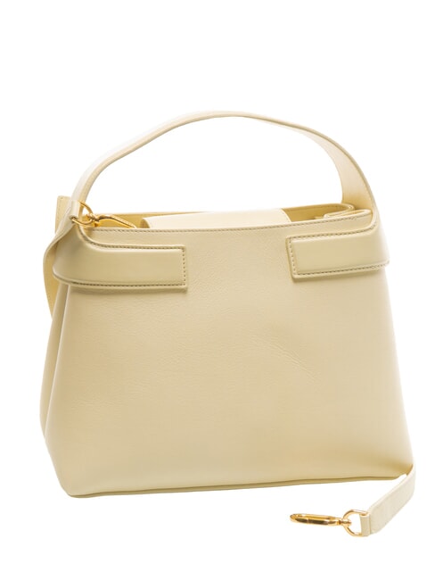 ARMOR  Geanta de mana, cu bareta de umar, din piele ghimbir - Genți femei