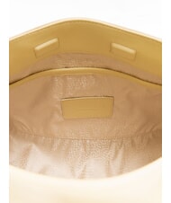 BORBONESE ARMOR  Geanta de mana, cu bareta de umar, din piele ghimbir - Genți femei - 5