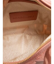 BORBONESE CROISSANT HOBO SMALL Geanta de umar ruj - Genți femei - 5