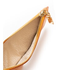 BORBONESE LETTERING Suport card cu RFD mandarine - Portofele femei - 3