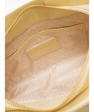 BORBONESE DEJEUNER Small Geanta de mana, cu bareta de umar, din piele ghimbir - Genți femei - 5