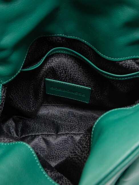 BLOOM  Geanta de umar hobo, din piele pădure - Genți femei