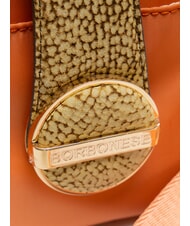 BORBONESE ECLIPSE  Geantă pentru cameră mini de umăr mandarina/natural op - Genți femei - 3