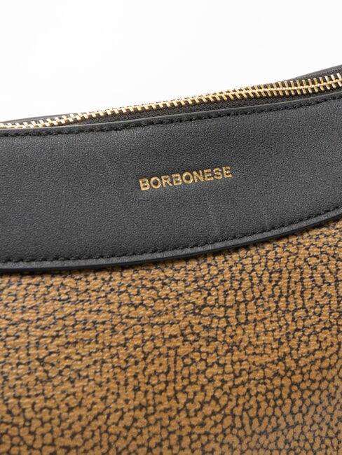 LA VOILE  Geanta de umar natural op / negru - Genți femei