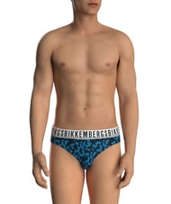 BIKKEMBERGS BRIEF MIX 3 alunecare ocean - Slip pentru bărbați - 4