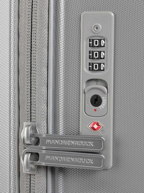 D-DROP 2.0 Cărucior de dimensiune medie SILVER - Trolere rigide