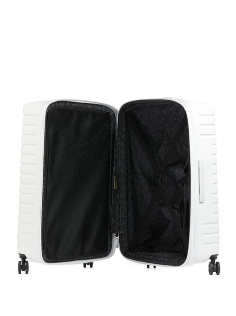 FLYDUCK Cărucior mediu extensibil alb - Trolere rigide