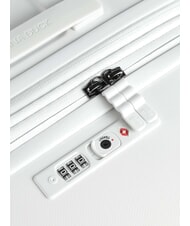 MANDARINA DUCK FLYDUCK Cărucior mediu extensibil alb - Trolere rigide - 5