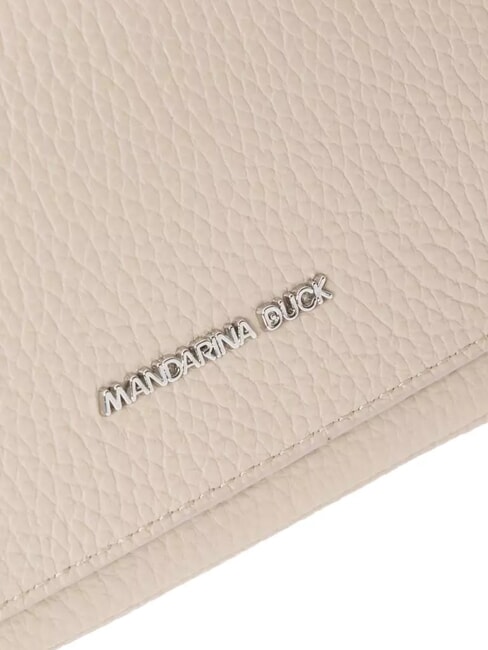 MELLOW LEATHER Mini geanta de umar din piele taupe cald - Genți femei