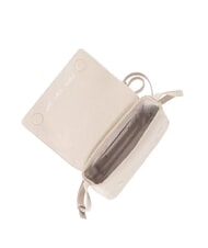 MANDARINA DUCK MELLOW LEATHER Mini geanta de umar din piele taupe cald - Genți femei - 4