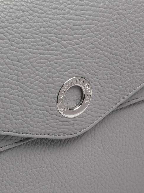 MELLOW LEATHER Geanta din piele cu clapa cerul decembrie - Genți femei