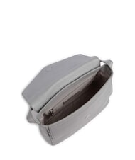 MANDARINA DUCK MELLOW LEATHER Geanta din piele cu clapa cerul decembrie - Genți femei - 4