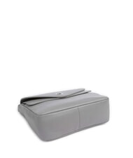 MANDARINA DUCK MELLOW LEATHER Geanta din piele cu clapa cerul decembrie - Genți femei - 5