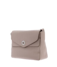 MANDARINA DUCK MELLOW LEATHER Geanta din piele cu clapa taupe cald - Genți femei - 2