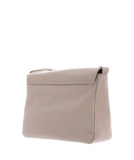 MANDARINA DUCK MELLOW LEATHER Geanta din piele cu clapa taupe cald - Genți femei - 3