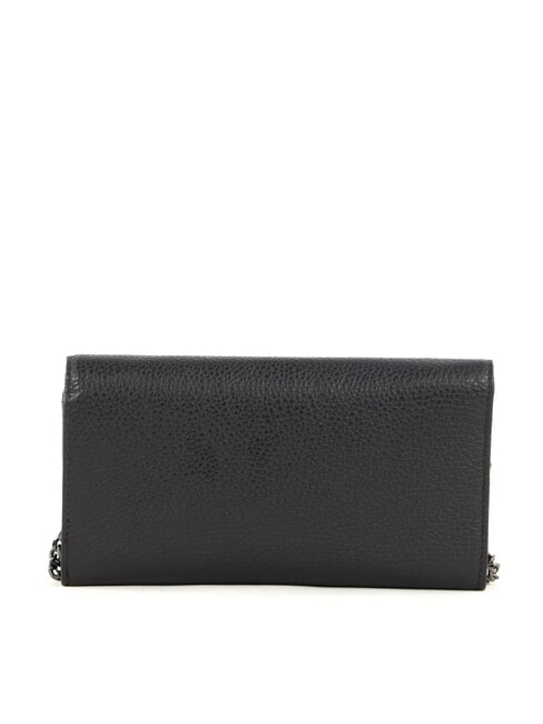 I-CON clutch portofel din piele negru - Portofele femei