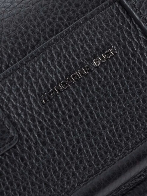 I-CON Geantă de bowling din piele negru - Genți femei