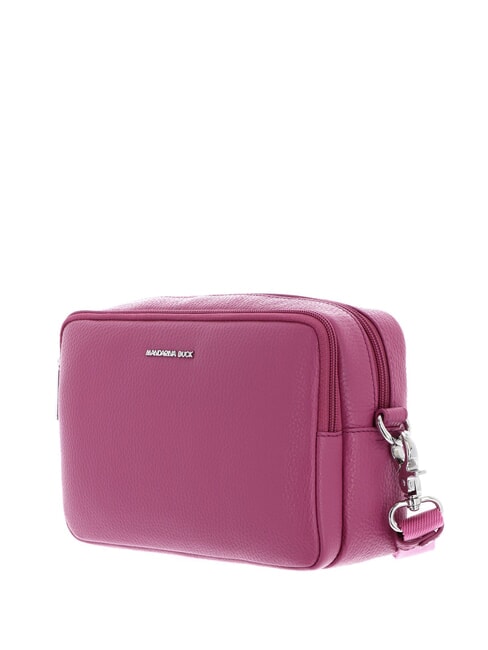 MELLOW LEATHER Geanta husa camera din piele violet roșu - Genți femei