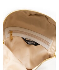 BRACCIALINI NORA Rucsac din piele cu lanțuri alb - Genți femei - 5