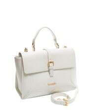 BRACCIALINI HELLEN Geanta servieta din piele cu catarama - Genți femei