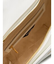 BRACCIALINI HELLEN Geanta servieta din piele cu catarama alb - Genți femei - 5