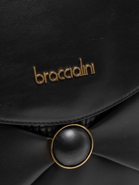 NAOMI Geanta ghiozdan din piele negru - Genți femei