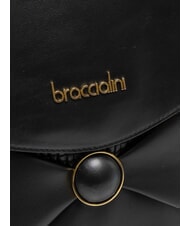 BRACCIALINI NAOMI Geanta ghiozdan din piele negru - Genți femei - 3