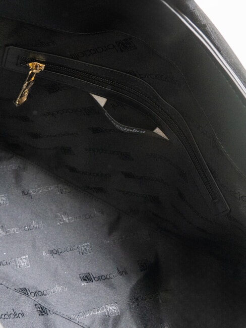 NAOMI Geanta ghiozdan din piele negru - Genți femei