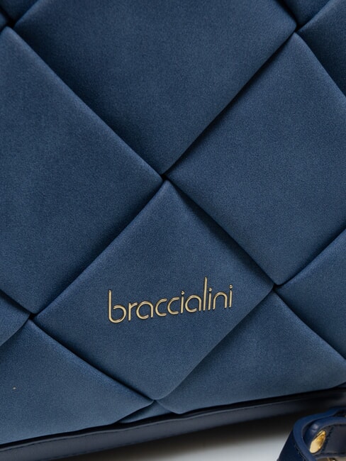 ICONS Tote Geanta de mana, cu bareta de umar albastru - Genți femei