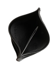 BRACCIALINI BASIC Suport card din piele cu logo metalic negru - Portofele femei - 3