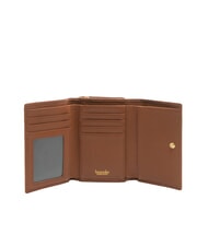 BRACCIALINI BASIC Portofel mediu din piele maro - Portofele femei - 2