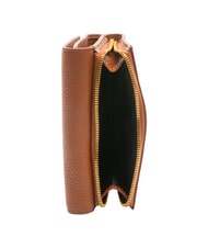 BRACCIALINI BASIC Portofel mediu din piele maro - Portofele femei - 4