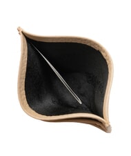 BRACCIALINI BASIC Suport card de credit din piele bej - Portofele femei - 3