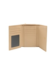 BRACCIALINI BASIC Portofel mediu din piele bej - Portofele femei - 2