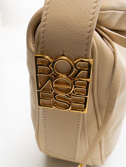 NUEVE  Geanta de umar, piele nisip - Genți femei