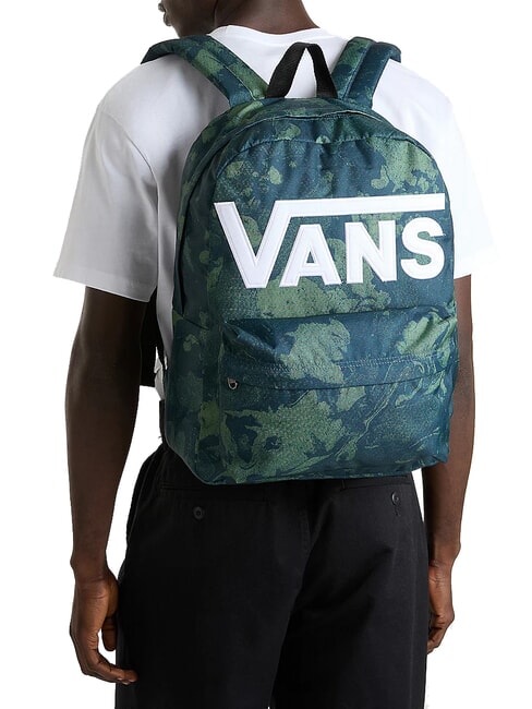 OLD SKOOL DROP V  Rucsac pentru laptop de 15 inchi dress blues/dark forest - Rucsacuri pentru școală și timp liber
