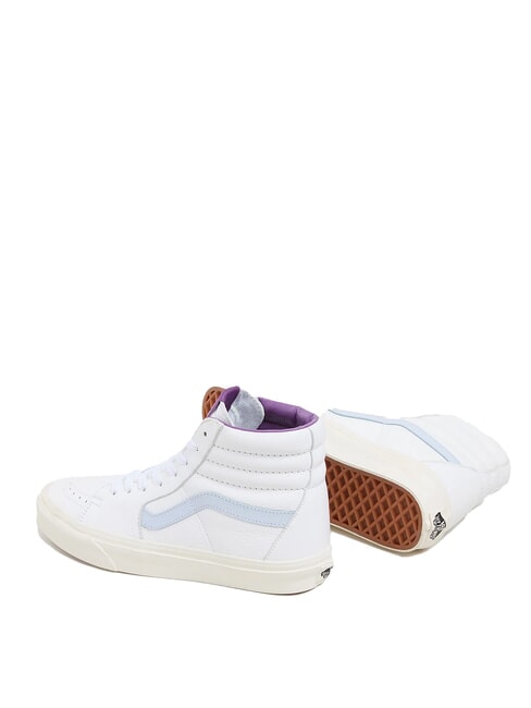 SK8-HI  Tenisi din piele piele premium albastru halogen - Pantofi unisex