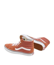 VANS SK8-HI  Tenisi din piele teoria culorii auburn - Pantofi unisex - 3