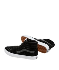 VANS SK8-HI  Tenisi din piele porc de piele intoarsa neagra - Pantofi unisex - 3