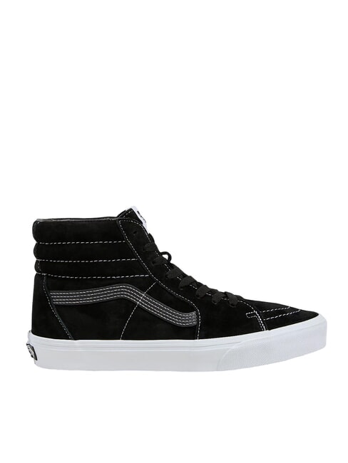 SK8-HI  Tenisi din piele porc de piele intoarsa neagra - Pantofi unisex