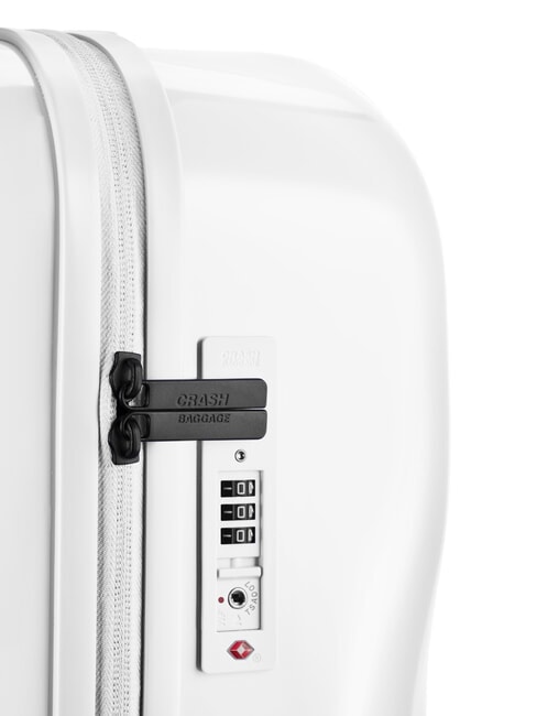 ICON TONE ON TONE Cărucior de dimensiuni mari lumină albă - Trolere rigide